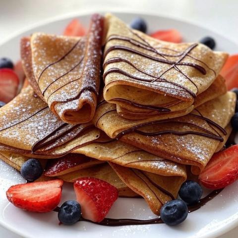 Recette Authentique de Crêpes Françaises – Simple et Délicieuse
