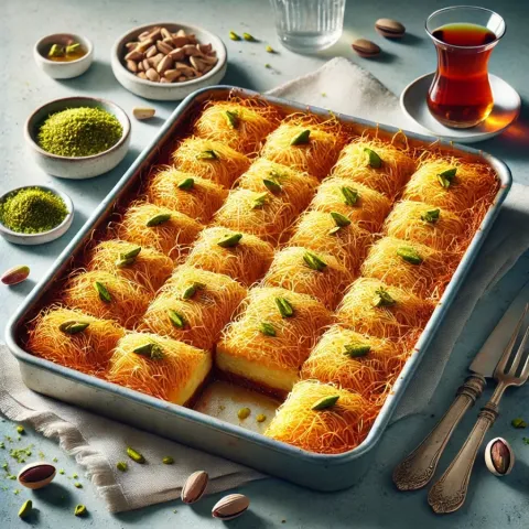 Tradiční turecký recept Kadaif: Křupavé a sladké potěšení