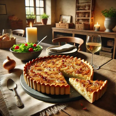 Zwiebelkuchen backen: Herzhaftes Rezept für die Herbstzeit