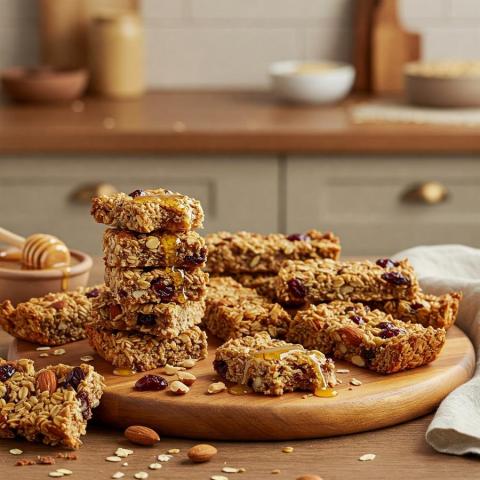 Soft and Chewy Granola Bars