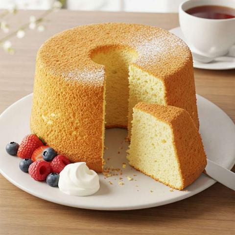 Recette du Gâteau Chiffon: Léger et Moelleux