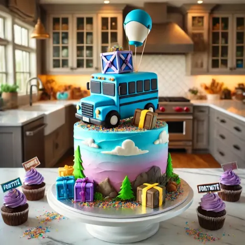 Recette de gâteau d'anniversaire Fortnite