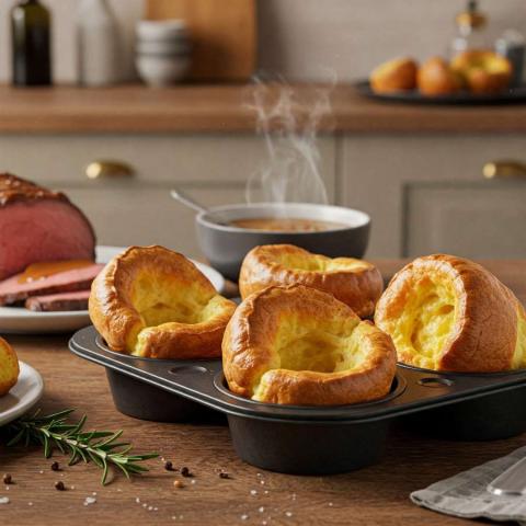 Easy Keto Yorkshire Pudding Recipe – Low Carb & Gluten-Free