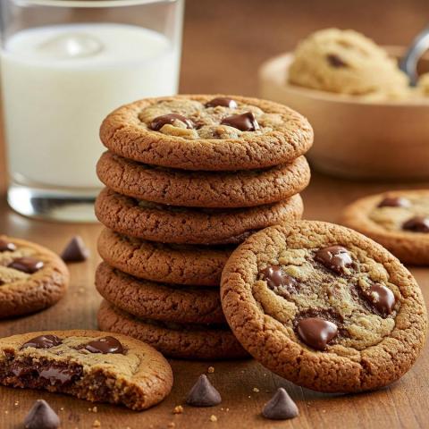Receta original de galletas con chispas de chocolate Nestlé Toll House
