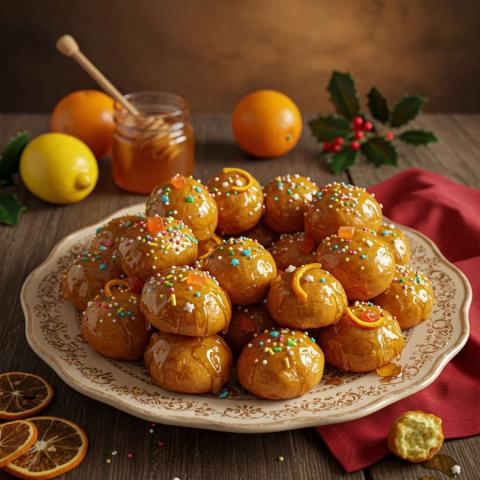 Ricetta tradizionale degli struffoli italiani