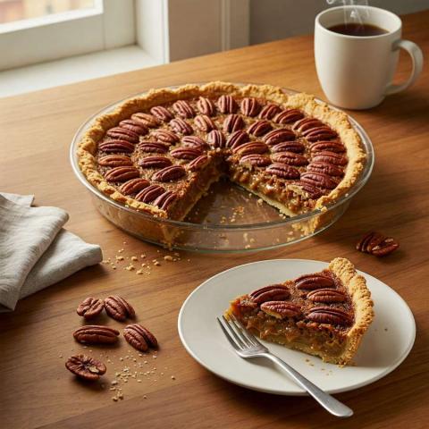 Tarta de Pacanas Keto