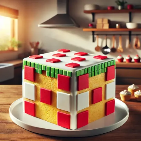 Recept za Minecraft torto: Navodila po korakih