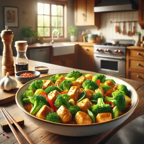 Ricetta facile di pollo e broccoli