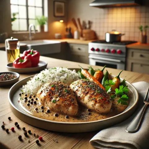 Schwarzes Pfeffer Hähnchen Rezept: Schnell und Einfach