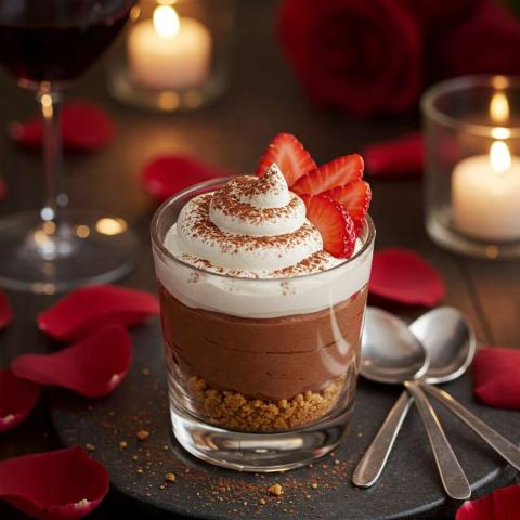 Recept på Alla hjärtans dag dessert