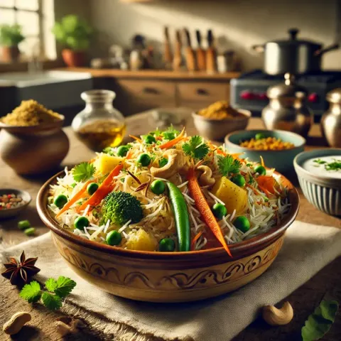 Biryani aux Légumes