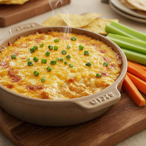 Buffalo piščančji pomak - Okusen in Hiter Recept