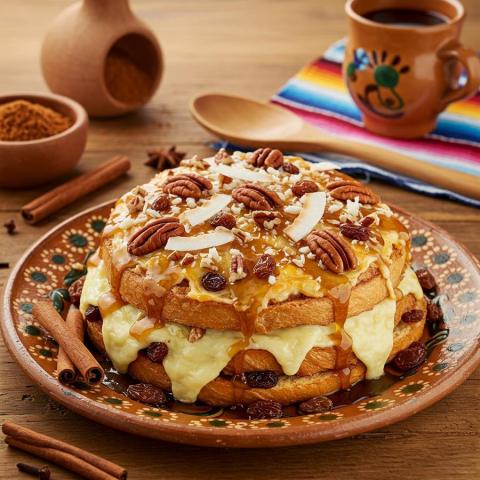 Traditionellt Mexikanskt Recept på Capirotada – Ljuvlig Söt Brödpudding