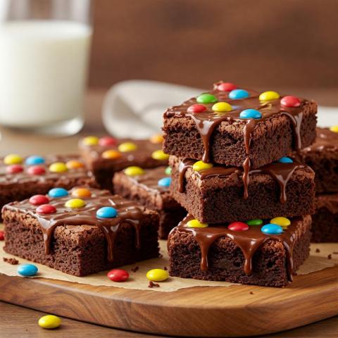 Kotitekoiset Cosmic Brownies Resepti