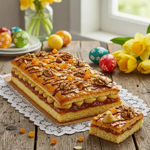 Polish Easter Mazurek Cake Recipe