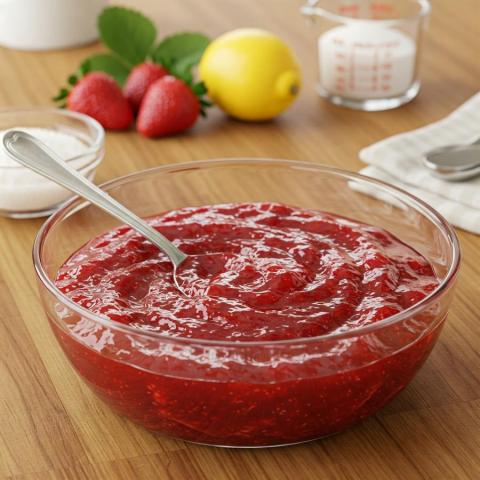 Recept na jahodový krém do dortu