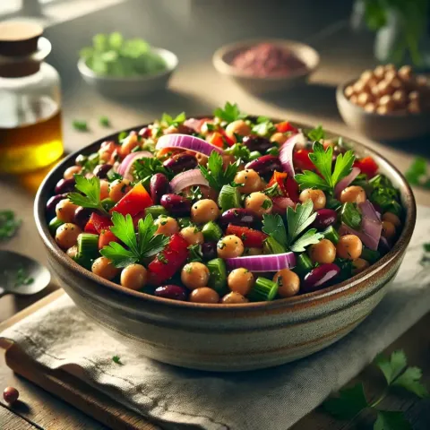 Viralni TikTok recept za gosto fižolovo solato
