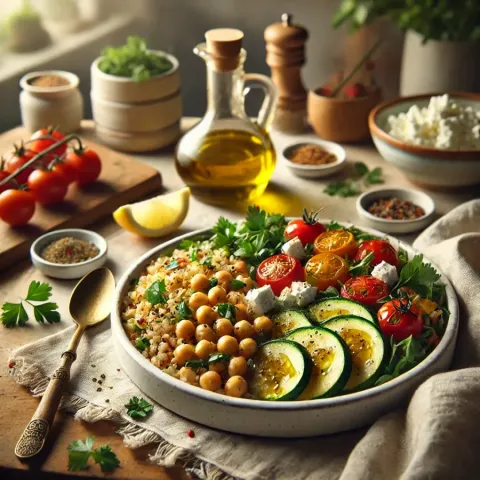Helppo välimeren ruokavalion resepti