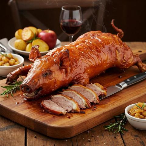 Cochinillo al horno