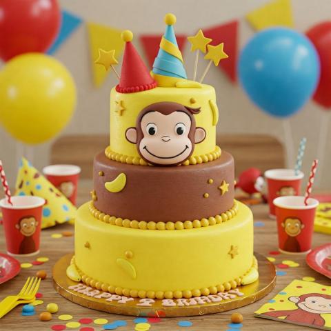 Curious George Birthday Cake Recipe