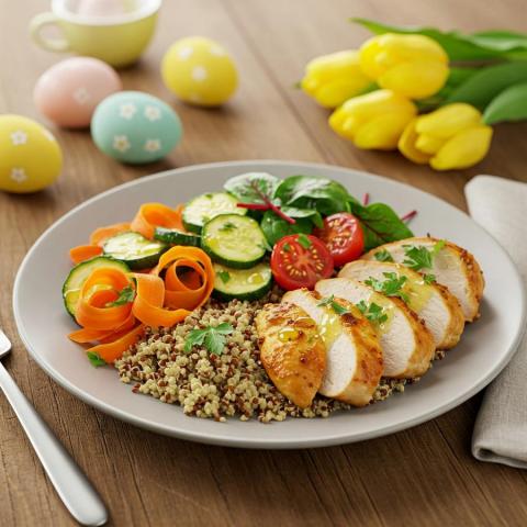 Ein gesundes Rezept für ein Osteressen, das Kinder lieben