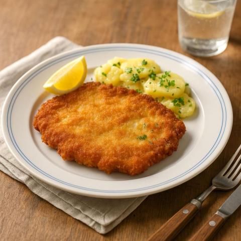 Receta de escalope vienés