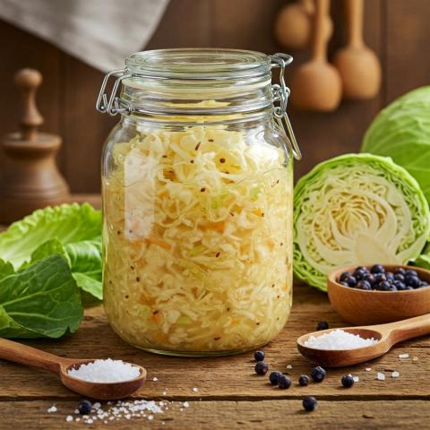 Preprost Domač Recept za Kislo Zelje – Tradicionalna Fermentirana Poslastica