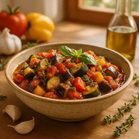 Ratatouille – Klasična Francoska Zelenjavna Jed, ki Ujame Okuse Provanse