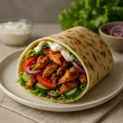 Recept na Domácí Shawarmu – Lahodná Orientální Specialita