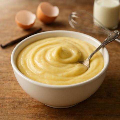 Crema de vainilla: Receta fácil de crema pastelera de vainilla