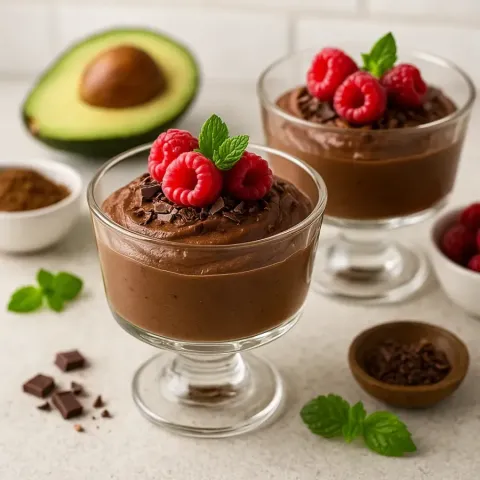 Veganes Avocado-Schokomousse – Gesundes Dessert-Rezept	