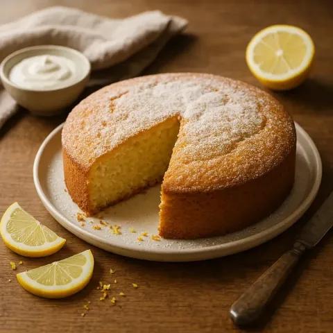 Recette Facile de Gâteau au Yaourt – Moelleux et Savoureux