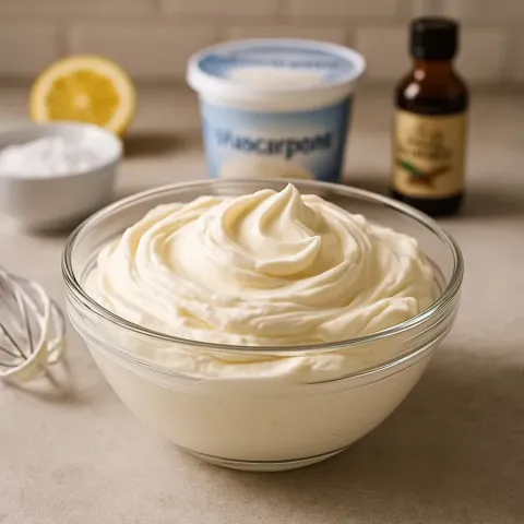 Krem mascarpone do tortu