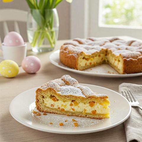Pastiera napolitaana – Italialainen pääsiäisvehnäpiiras