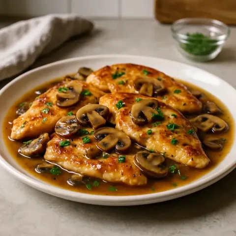 Kyckling Marsala Recept – Laga Italiensk Middag Hemma