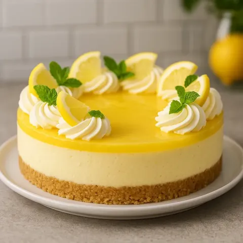 Citroncheesecake utan ugn – Krämig, syrlig och svalkande