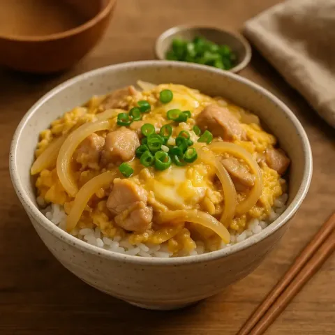 Oyakodon Oppskrift – Japansk Risbolle med Kylling og Egg