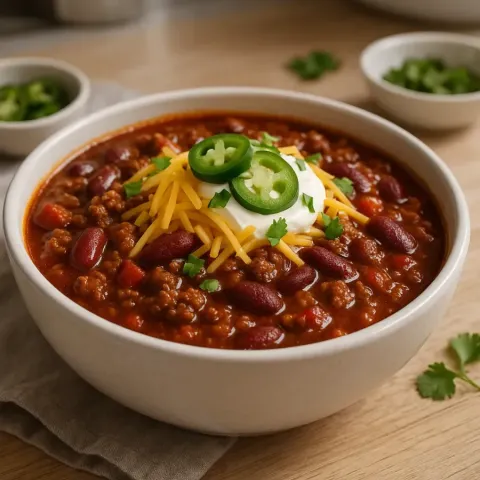 Chili con carne resepti