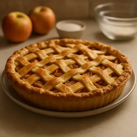 Easy Homemade Apple Pie Recipe with Flaky Crust