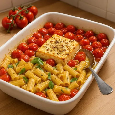 Tomaat‑mozzarella One‑Pot Pasta