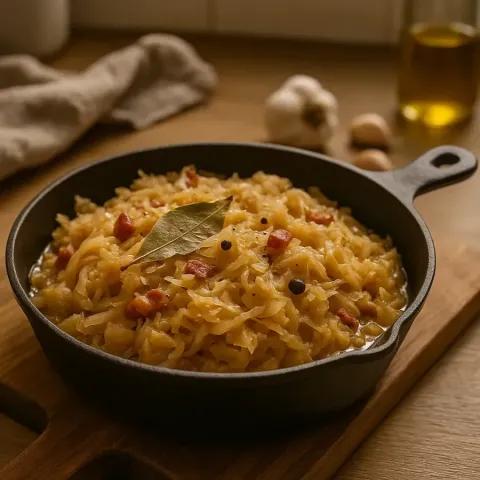 Najboljši recept za dušeno kislo zelje – domača slovenska klasika