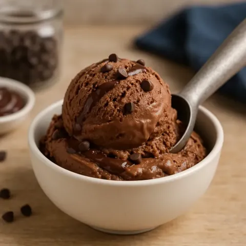 Recept na čokoládovou zmrzlinu s Ninja Creami