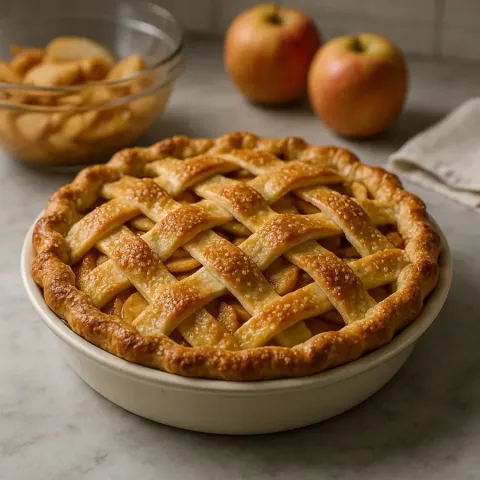 Recette classique de tarte aux pommes maison