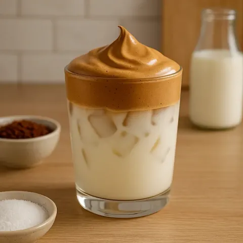 Dalgona Coffee esponjoso – café viral de TikTok