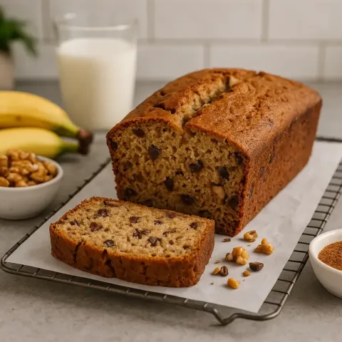 Gluteeniton banaanileipä – helppo resepti