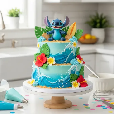 Lilo & Stitch Birthday Cake – Easy Design Ideas and Recipe