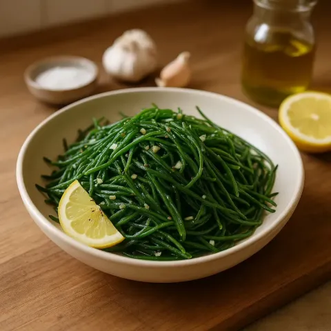 How to cook Salsola soda (agretti) – trending traditional veggie recipe