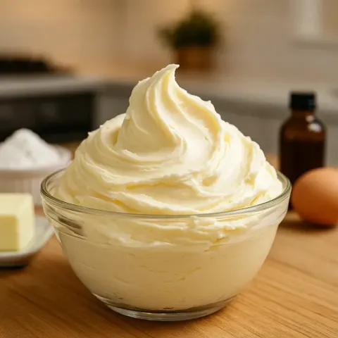 Recette de Vanilla Buttercream facile – crémeuse & onctueuse