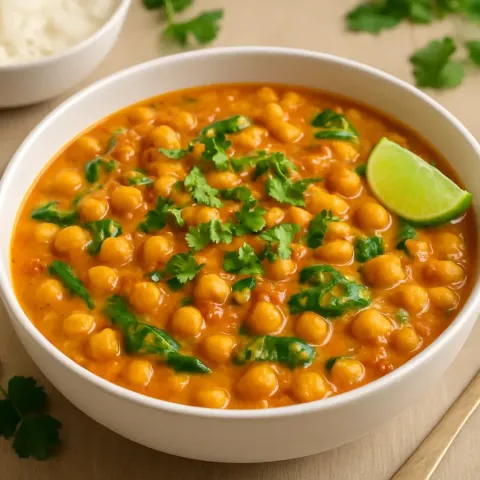 Vegan Chickpea Curry – Quick Plant-Based Dinner