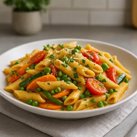 One‑Pot Pasta Primavera – helppo ja herkullinen arkiruoka